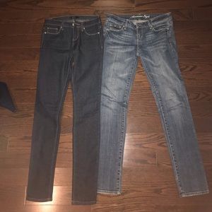 TWO pairs of jeans American Eagle AND Forever 21